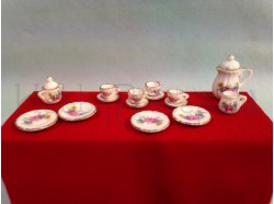 Servizio da the in porcellana - Miniature Casa Bambole